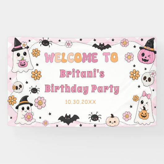 Rosa Halloween Banner (Horizontal)