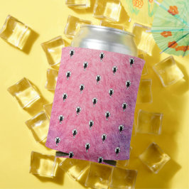 Rosa Halloween Can Cooler Dosenkühler