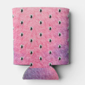 Rosa Halloween Can Cooler Dosenkühler (Rückseite)