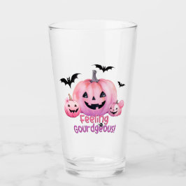 Rosa Halloween Glas