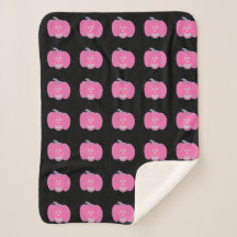 Rosa Halloween-Jack-Laternen