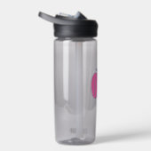 Rosa Halloween-Jack Trinkflasche (Rechts)