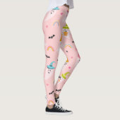 Rosa Halloween-Leggings Leggings (Rechts)