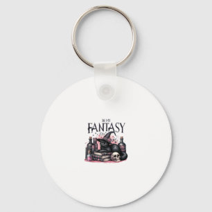 Rosa Halloween schwarze Katzen-Zauberbücher Tränke Schlüsselanhänger