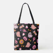 Rosa Halloween Tasche (Rückseite)