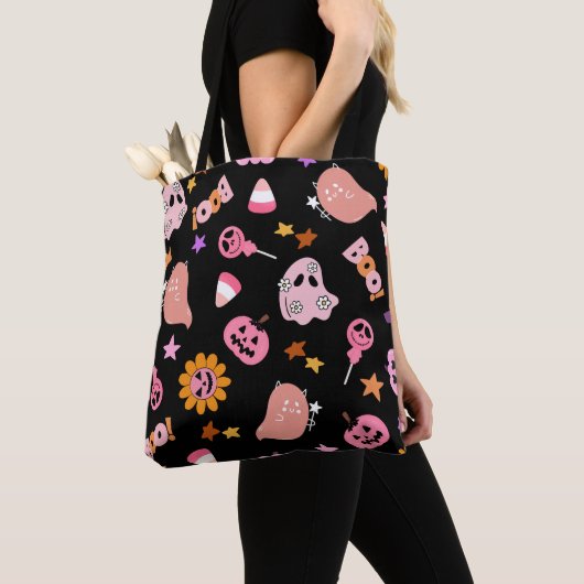 Rosa Halloween Tasche (Von Nahem)