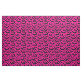 rosa halloween vampirfledermäuse gothic stoff (Fat Quarter (45,7 x 55,9 cm))