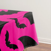 rosa halloween vampirfledermäuse gothic tischdecke (Beispiel)