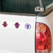 ** ROSA HAMSA ** AUTOAUFKLEBER (Auf Lkw)