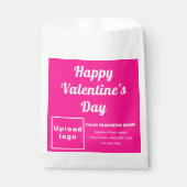 Rosa Handelsmarke; Valentine; Papiertüte Geschenktütchen (Vorderseite)