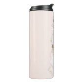 Rosa Handtasche Perlen Thermosbecher (Nach links gedreht)