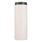 Rosa Handtasche Perlen Thermosbecher (Rückseite)