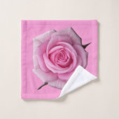 Rosa Handtuch Sets Personalisierte Rose Handtücher (Waschlappen)