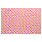 Rosa-Happy-Gesicht Karo Groovy Stoff (Yard (91,4 cm))