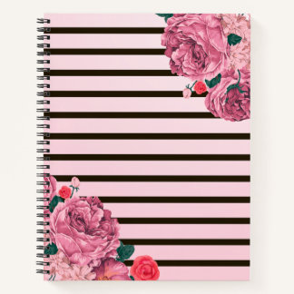 Rosa Hardcover Notizblock