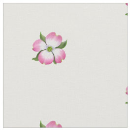 Rosa Hartriegel-Blumen-Hochblatt-Gewebe Stoff