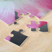 Rosa Hartriegel-Blumen-personalisiertes Puzzle (Seite)