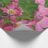 Rosa Hartriegel-Geschenk-Packpapier Geschenkpapier (Ecke)