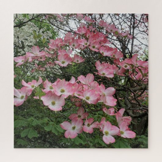 Rosa Hartriegel Puzzle (Vertikal)