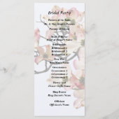 Rosa Hartriegelzweig Programm (Rückseite)