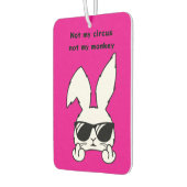 Rosa Hase Autolufterfrischer (Links)
