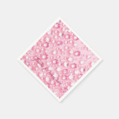 Rosa Hauch Serviette (Ecke)