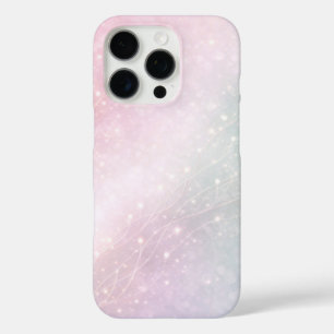 Rosa Hauch und sanfte Minzgrün-Muster AI-Kunst iPhone 16 Pro Hülle