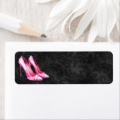 Rosa Heels zeigt Adressenmarken an (Insitu)