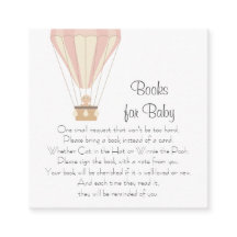 Rosa Heißluftballons Bücher für Baby