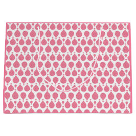 Rosa Heißluftballons Große Geschenktüte