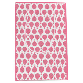 Rosa Heißluftballons Mittlere Geschenktüte