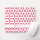 Rosa Heißluftballons Mousepad (Mit Mouse)