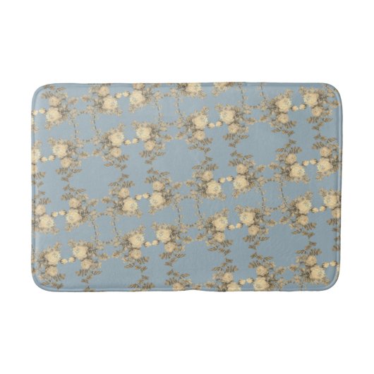 Rosa hemisphaerica – Rosa sulfurea – yellow roses Badematte (Vorderseite)