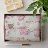 Rosa Herbst Seidenpapier (Geschenk)