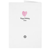 Rosa Herz 40. Geburtstag Bester Freund (Hinten)