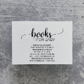 rosa Herz | Black Calligraphy Book Request Insert