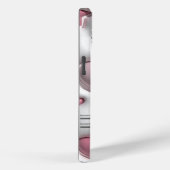 Rosa Herz Case-Mate iPhone Hülle (Rückseite / Rechts)
