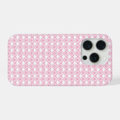 Rosa Herz Chic Love Herz Hülle iPhone Hülle (Rückseite (Horizontal))