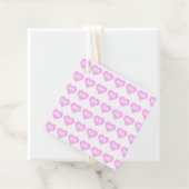 rosa Herz Geschenkanhänger (Beispiel)