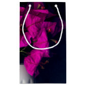 "Rosa Herz in Schwarz" Kleine Geschenktüte (Rückseite)