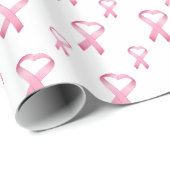 Rosa Herz-Krebs-Band 2 Geschenkpapier (Rolleneckpunkt)