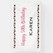 Rosa Herz - Kreislauf Casino Lugano Banner (Vertikal)