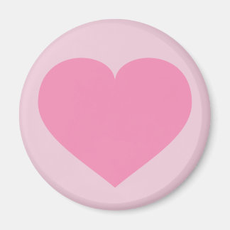 Rosa Herz Magnet