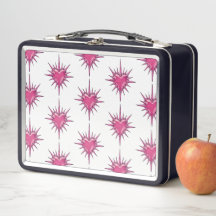 Rosa Herz mit Widerhaken Cybersigilismus-Lunchbox