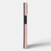Rosa Herz Monogramm Case-Mate iPhone Hülle (Rückseite / Rechts)