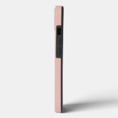 Rosa Herz Monogramm Case-Mate iPhone Hülle (Rückseite / Links)