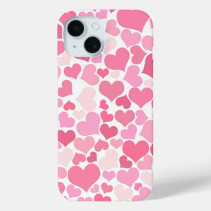 Rosa Herz-Muster - iPhone Fall Case-Mate iPhone Hülle