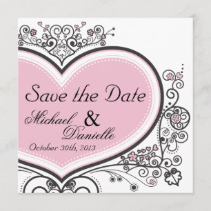 Rosa Herz Save The Date