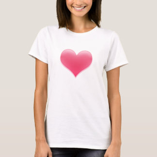 Rosa Herz T-Shirt