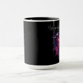 Rosa Herz-Tasse Tasse (Zentrum)